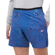 REEBOK TS STRENGTH AOP Shorts - Blue - View 6