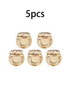 Gold Metal Twist Lock For Shoulder Bags, Handbag Lock, Diy Craft, Durable Snap Closure, Mother's Day Gift, Diy Handbag And Wallet Accessories, Fashion Round Design, Perfect For Handbags, Wallets, Pearl Bags And Craft Projects, Diy Wallet Making, Best Gift For Women, Mother, Wife, Girlfriend - Gold - View 12