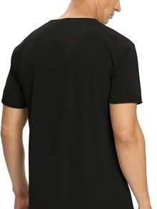 Men Support Your Last Responder T-Shirt. - Last Responder T-Shirt - Black - View 2