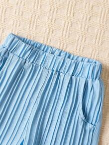 Set da 3 pantaloncini da ragazza per l'estate, nuovi pantaloncini casual leggeri per bimbi del 2025, polivalenti