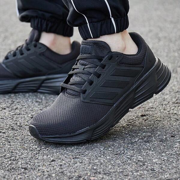 Adidas Men's Shoes Sports Shoes GALAXY 6 Cushioning Lightweight Comfortable Breathable Running Shoes GW4138