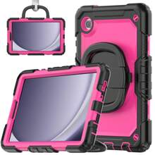 Tablet Schutzhülle, iPad Etui Samsing Tablet Etuis, faltbarer Griff Ständer mit integriertem Touchpencil Halter