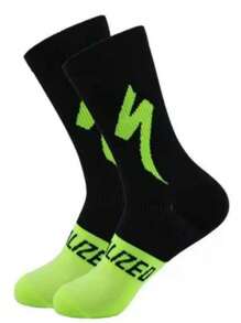 4 Pairs Outdoor Sports Cycling Socks Suitable For Men And Women, Knit Fabric Bicycle Socks, Ankle Compression Socks For Mountain Biking, Road Cycling, Triathlon, Hiking, Running