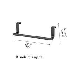 1pc No-Drill Stainless Steel Cabinet Door Frame Towel Hanger,Bathroom Single Bar Towel Rack, Towel Holder