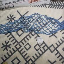 39.37 英寸地中海装饰渔网，带贝壳装饰的粗亚麻绳，微型风景 DIY 工艺套件，DIY 照片墙背景和家居装饰，娃娃屋背景装饰，乡村魅力，自然纹理