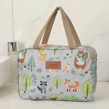 meetself Bolsa de almoço térmica portátil casual de alta qualidade, para trabalho diário e escola, conveniente para transportar, lancheira, lancheira, frutas frescas, bolsa de mão
