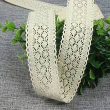 1 rollo de 3 yardas de cinta de encaje, adecuado para accesorios de ropa DIY, cinta de encaje y materiales decorativos para cortinas y faldas de sofá.