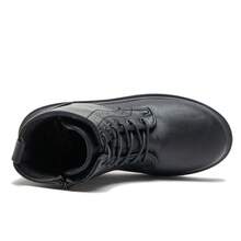 Kids Sports Shoes Running Shoes For Spring And Autumn Casual Knit Sneakers For Girls Boys School Students Teenager - 黑色 - 查看 7