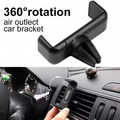Supporto universale per telefono cellulare in ABS per auto, con presa d'aria condizionata