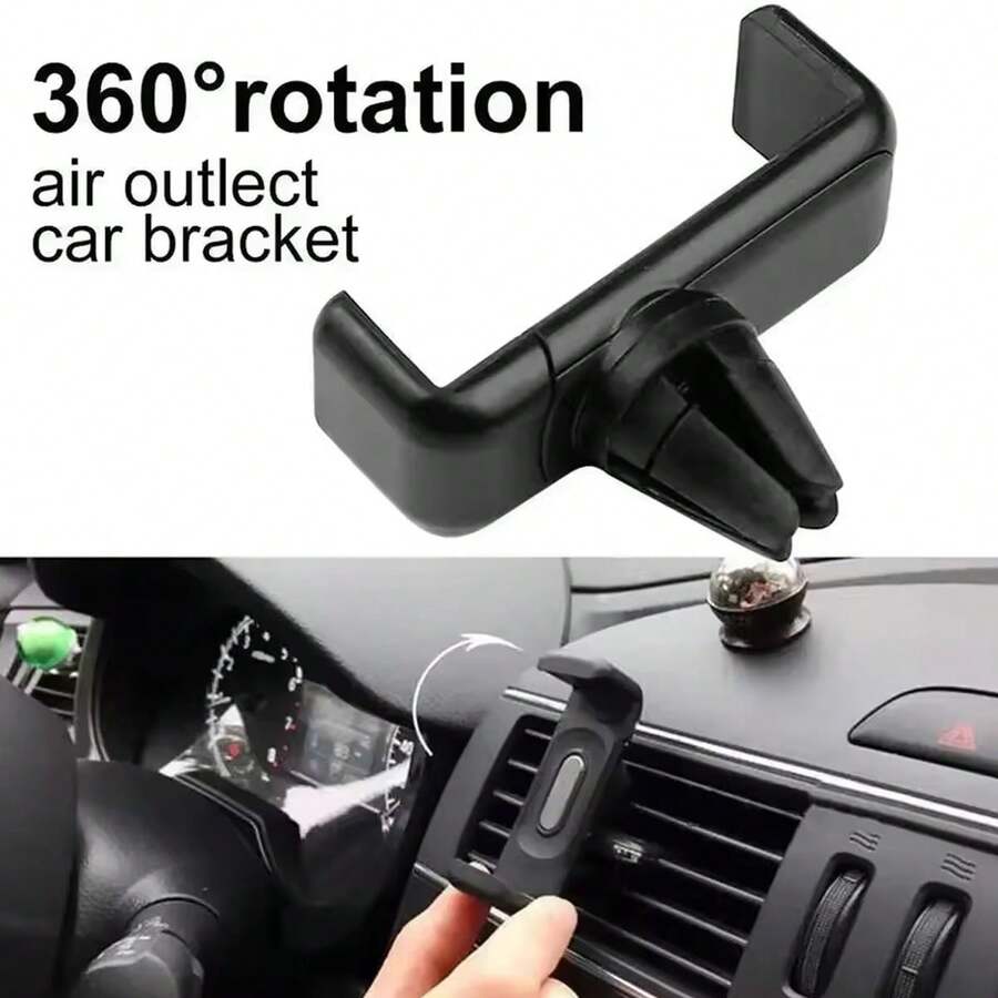 Supporto universale per telefono cellulare in ABS per auto, con presa d'aria condizionata
