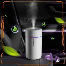 1pc 3-In-1 Portable USB Quiet Humidifier With Cold Mist, Nightlight & Air Purification Function, Suitable For Room, Bedroom And Office, Easy To Clean Household Humidifier - Multicolor - View 10
