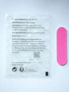 10 Pieces Handmade Press On Nails,Fresh Oil Painting Style,Fake Nails,Summer Nails,Beauty Nail Art,French Tip Nails,Nail Pearls,Suitable For Women And Girls For Daily Or Holiday Wear, High-End Quality. Nail Supplies Nails - Baby Pink - View 9