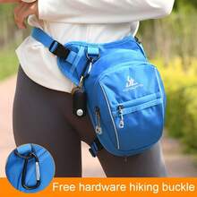 1 pieza Bolsa de pierna para hombres, riñonera para mujeres y hombres, bolsa de muslo para exterior, moto, bandolera - Multicolor - Ver 3