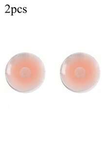 2/6/10pcs Reusable Lift Nipple Cover Bra Petals, Seamless Invisible Self-Adhesive Pasties, Non-Slip Backless Nipple Covers, Suitable For Various Occasions - Baby Pink - View 21