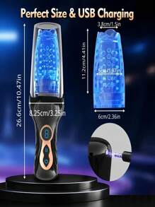 Transparent Masturbation Cup For Men Automatic Rotating Penis Training Massager 5 Rotations And 10 Vibrations Male Masturbator Vibrator Male Sex Toy