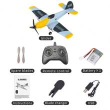 Aeronave con forma de águila controlada por control remoto de 2.4 Ghz, avión de 3 canales con modo de control remoto terrestre y aéreo, juguete de avión de combate apto para que niños y principiantes jueguen en interiores y exteriores, regalo de Navidad y cumpleaños