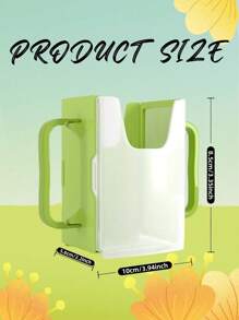 Anti-Crush Cup Holder Adjustable Milk Carton Cup Holder Anti-Crush Anti-Spill Cup Adjustable Milk Cup Holder Juice Box Holder Portable Beverage Holder, Basket, Trash Bin And Container For Home Organization