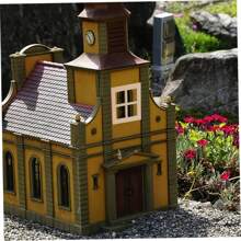 10/20pcs Unpainted Wooden Window Frame Crafts, Mini Window Decor, Miniature Wooden Window Models, Mini Home Furniture, Toy House, Miniature Scene