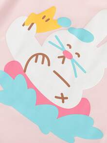 Balabala Young Girl' UV Protection 2 Pieces Swimsuit, Comfortable & Flexible - Pink - View 7