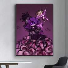 1pc /3PCSWall Arts Posters Optional Frame Anime Vintage M- Drone Poster Fancy Poster Living Room Bar Retro Decorative Painting Middle Suitable For Living Room, Bedroom, Kitchen, Home Office - High Quality, Indoor/Outdoor Frameless/Framed Canvas Art