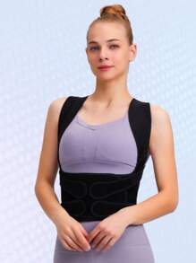 1 pièce du correcteur de posture pour le dos le plus récent en 2025 pour femmes et hommes. Redresseur de dos pour la correction de la scoliose et la bosse. Entièrement réglable avec un soutien pour les épaules. Correcteur de la colonne vertébrale avec support réglable. Accessoires de gym pour ceintures lombaires