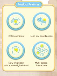 1 Set Multi-Player Interactive Game Toy Set, Suitable For Party, Dance Mat, Kids Party, Educational Toys, Dance Party, Outdoor Children Games