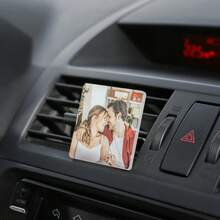 1 pieza Clip personalizado de ventilación de aire para auto {Ambientador de aire con foto, Decoración de auto, Portafotos personalizado, Aceite esencial, Difusor de auto, Decoración de auto} - Multicolor - Ver 5