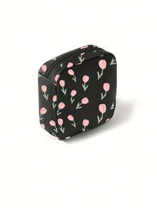 极简风格卫生巾收纳袋，便携式收纳袋，大容量，简约设计，可收纳卫生巾、护垫和卫生棉条，女性必备，外出携带非常方便