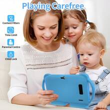 A New Favorite Among Children's Tablets With 4G WiFi! BDF K6 Pro Features A 7-Inch Screen, Massive Storage Of 2GB + 23GB, A Long-Lasting 4000mAh Battery, And Comes With A Cartoon Anti-Drop Case.