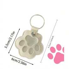 [Commemorative Keychain] 1pc Commemorative Pet Hair Collection Keychain | Fashionable And Stylish, Close To Pets, Store Pet Hair Loss To Fill Keychain, Unique Pet Exclusive Keychain
