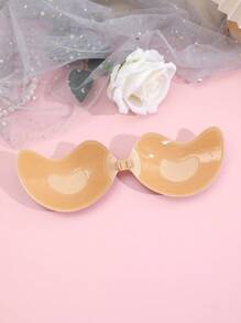 10pcs/Set 4 Pairs Mango Shaped Silicone Bra Inserts Push Up Invisible Pads, 2 Pairs Self-Adhesive Wireless Mango Bras, Women's Underwear & Intimates, Necessary For Women In Summer, Gym, Sports