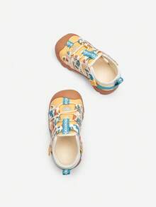 Balabala 男女童防滑水鞋，透气户外凉鞋 - 米黃 - 查看 5