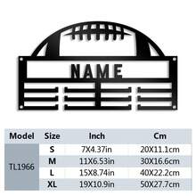 1PC DIY Metal Marathon Medal Hanger, Sports Shoes, Running Shoes, Basketball And Other Styles Can Be Selected, Personalized Medal Display Rack With Customized Text Content, Medals For Marathon Sports Enthusiasts Gifts Birthday Graduation, Multi-Functional, Anti-Mold, Ornamental, Exquisite, Stylish, High-Quality, Adorable, Modern, Custom, Unique, Personalized, For Anniversaries, For Birthdays, For Housewarming, For Graduation, Kitchen, Dining Room, Bedroom, Office, Living Room, Home, Garden, Tea Room, Home Decor,Home Refresh