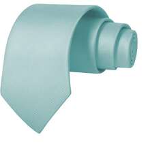 1pc Men's Plain Tie, Diagonal Grooved Formal Business Necktie, (8cm Wide) Men Necktie