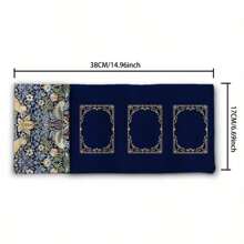 1pc Morris Pattern Tarot Card Storage Bag, Floral & Animal Element Gift Bag, Mystical And Exquisite Storage Bag, Divination Tool Decor, For Occult Astrology Items Storage, Suitable For Festivals, Gifts, Holiday Essential Gift