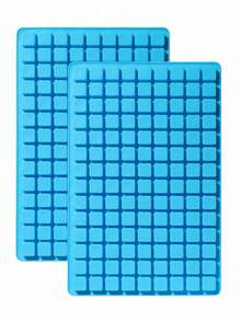 126 腔方形硅胶模具迷你奶酪模具硬糖巧克力软糖焦糖冰块果冻烘焙模具冰块托盘冰块冰块柔软冰块模具冰块模具 - 彩色 - 查看 13