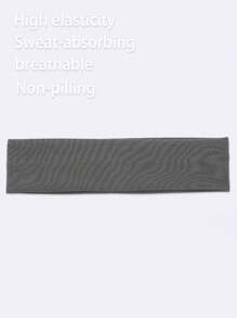 Bandeau de sport extérieur, bandeau absorbant la sueur pour le fitness et la course, casual, simple, , à haute élasticité et respirant, bandeau de couleur bonbon, bandeau de yoga absorbant la sueur, bandeau turban