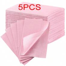 Disposable Nail Art Table Mats, 125Pcs/50Pcs/20Pcs/10Pcs 3 Layers Foldable Nail Pads , Manicure Art Waterproof Mat, Dental Bibs Waterproof Tattoo Bibs For Dental Clinic, Tattoo Shop, Nail Salon