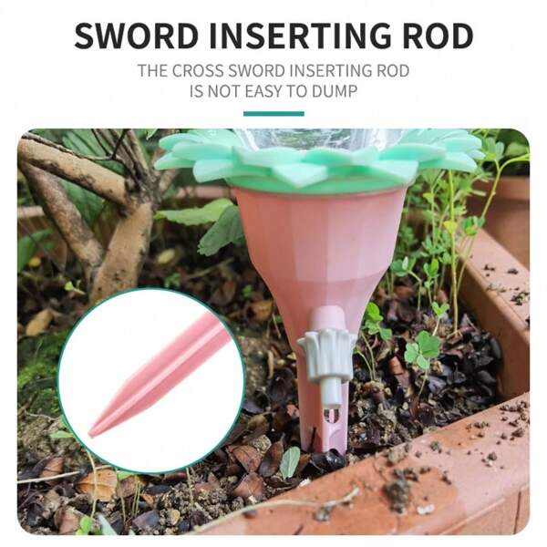 1pc Drip Water Irrigation Device, Mineral Water Bottle Drip Sprinkler, Automatic Plant Watering, Suitable For Potted Plants, Outdoor & Home Use