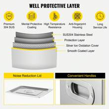 KFFKFF 15L Ultrasonic Cleaner With Digital Timer&Heater Professional Ultrasonic Cleaner 40kHz Advanced Ultrasonic Cleaner 110V For Wrench Screwdriver Repairing Tools Industrial Parts Mental Cleaning