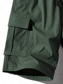 3pcs Cargo Shorts For Men, Summer Thin Casual Bermuda Shorts, Outdoor Wear