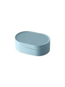 1/2/4 piezas Caja de jabón de plástico, Contenedor de jabón de viaje con tapa, Estuche de jabón portátil, Caja portajabones sellada y resistente al agua, Platos de jabón para viajes, campamentos, gimnasio, artículos esenciales de viaje, accesorios de baño para volver a la escuela