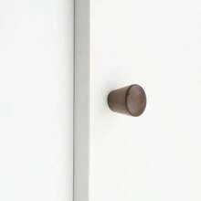 Wooden Cabinets Wardrobe Knobs Conical Handles Door Drawer Pulls Single Hole Round Kitchen Handles Furniture Knobs Hardware