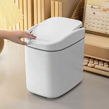 Small Garbage Can: No Electricity Needed, Suitable For Living Room, Tea Area, Office, Nightstand, Bathroom, Bedroom, And Home