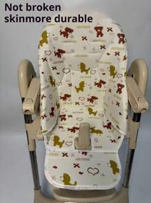 1 pieza Funda de cojín de asiento de tela Oxford para la Silla Alta Pegperego Zero3 Siesta para Bebé, No incluye la Silla Alta