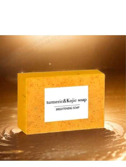 A Turmeric Soap For Cleansing And Controlling Oil. Deeply Cleanses, Provides Abundant Foam, Is An Essential Oil Soap, And Is Handmade Soap.