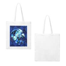Shadow Milk Large Capacity Canvas Tote Bag - Perfect For Shopping, Travel & Daily Use - Beige - View 2