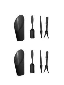 4件套耐用迷你园艺工具套装 - 塑料铲，适合盆栽种植；圆柱形多肉植物土壤铲，非常适合种植多肉植物、园艺和户外活动 - 小巧轻便，易于使用 - 彩色 - 查看 18