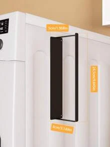 1 Stück magnetisches Seitenfach für Waschmaschine zum Aufhängen an der Wand, Kleiderbügler Aufbewahrungsorganizer für das Badezimmer