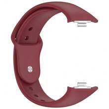 Weicher, komfortabler Silikonarmband kompatibel mit Redmi Watch 4/5 mit Metallstecker, einfarbig, kompatibel mit Xiaomi Band 8 Pro/9 Pro, Ersatz-Armband